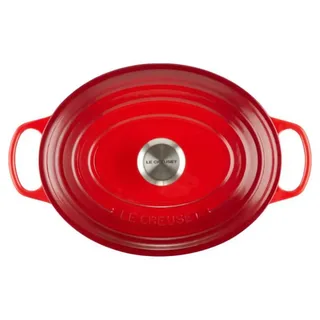 Braadpan Signature - Ovaal - ø 27 cm / 4.1 liter von Le Creuset in Kersenrood – Produktfoto 4 von 4