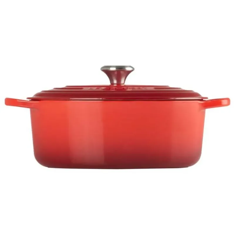 Braadpan Signature - Ovaal - ø 27 cm / 4.1 liter von Le Creuset in Kersenrood – Produktfoto 3 von 4