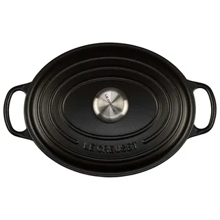 Braadpan Signature - Ovaal - ø 27 cm / 4.1 liter från Le Creuset i Mat Zwart – produktbild 3 av 3