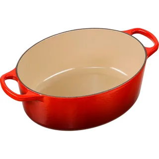 Marmite Signature Oval 33 Cm de Le Creuset en Kersenrood – photo produit 2 sur 3