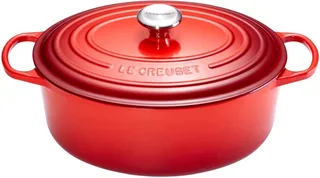 Marmite Signature Oval 33 Cm de Le Creuset en Kersenrood – photo produit 1 sur 3