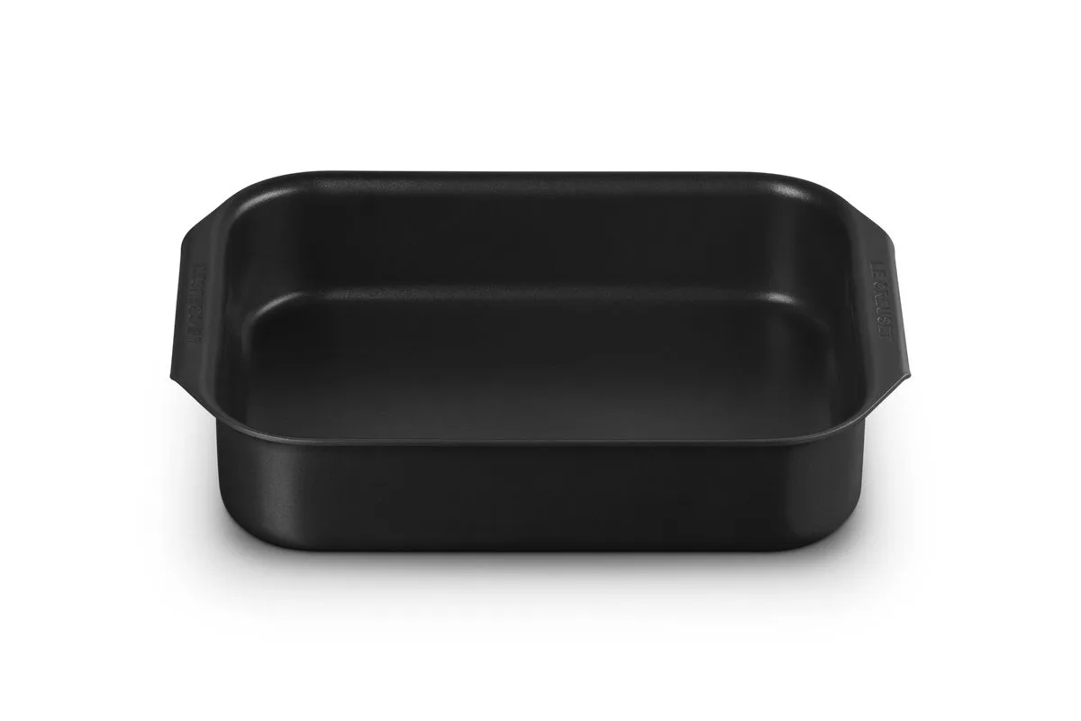 Braadslede 33x28cm met Anti-Aanbaklaag by Le Creuset in Black – product photo