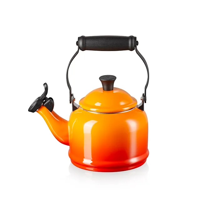 Demi - Fluitketel 1,10l Oranjerood de Le Creuset – photo produit