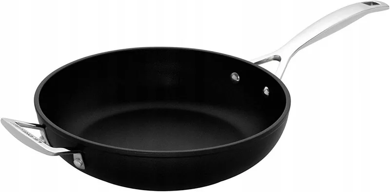 Diepe Koekenpan Ø 30cm - Anti-aanbak, Inductie de Le Creuset en Noir – photo produit