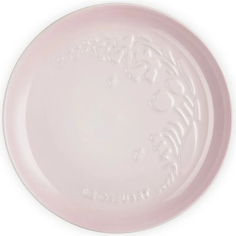 Dinerbord 22cm Jardin Collectie by Le Creuset in Shell pink – product photo