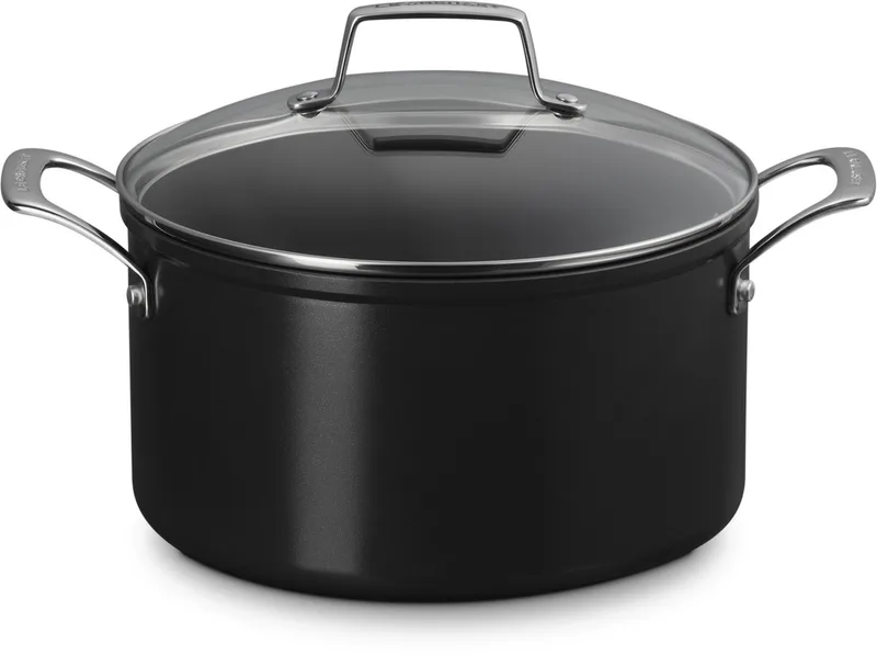 Essential Keramische Kookpan 24cm von Le Creuset in Schwarz – Produktfoto