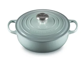 Gietijzeren Hapjespan - 24cm/3,4 Liter - Sea Salt de Le Creuset en Gris – photo produit 2 sur 5