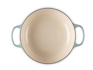 Gietijzeren Hapjespan - 24cm/3,4 Liter - Sea Salt de Le Creuset en Gris – photo produit 4 sur 5