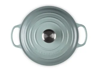 Gietijzeren Hapjespan - 24cm/3,4 Liter - Sea Salt de Le Creuset en Gris – photo produit 5 sur 5