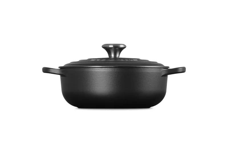 gietijzeren Sauteuse - Signature - Zwart - 3,4 Liter fra Le Creuset i Mat zwart – produktbillede