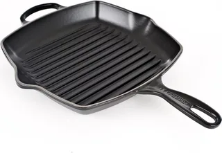 gietijzeren vierkante grillpan - 26cm von Le Creuset in Mat Zwart – Produktfoto 1 von 3