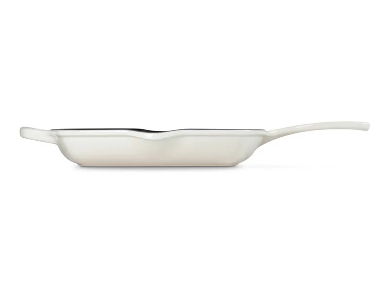Grillpan Signature 26 x 26 cm - Geëmailleerde anti-aanbaklaag by Le Creuset in Meringue – product photo 2 of 5