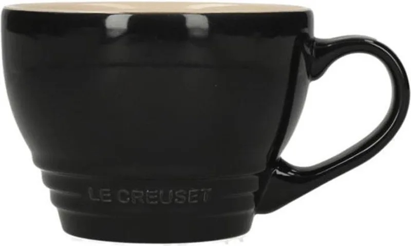 Grote Cappuccino Mok Ebbenzwart 0,4l by Le Creuset in Black – product photo