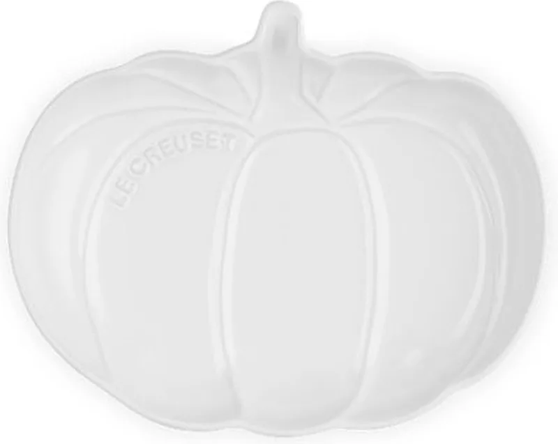 Halloween - Schaaltje Pompoen 22x18,5cm by Le Creuset in White – product photo