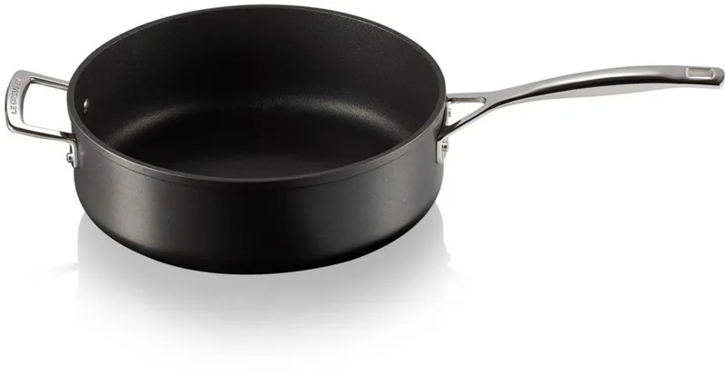 Hapjespan met extra handvat 28 cm by Le Creuset in Black – product photo