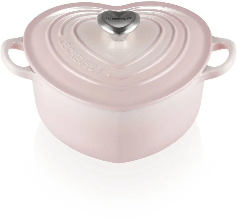 Hartjes Braadpan 20cm 1,9L von Le Creuset in Shell Pink – Produktfoto