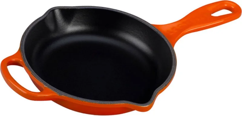 Hoge Ronde Skillet 16cm by Le Creuset in Oranjerood – product photo 1 of 5
