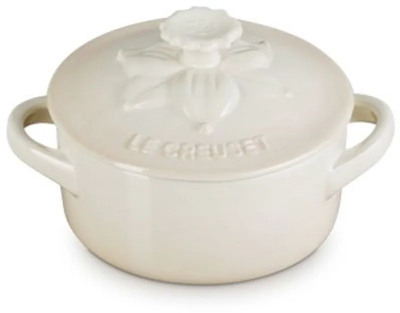 Jardin Mini-Braadpan in Aardewerk 10cm 0,25l by Le Creuset in Meringue – product photo