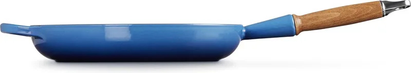 Koekenpan Signature - Azure - Ø 28 cm / 2,6L - Geëmailleerde Anti-aanbaklaag - Duurzaam, Vaatwasserbestendig en Perfect voor Gezond Bakken en Braden von Le Creuset in Blau – Produktfoto