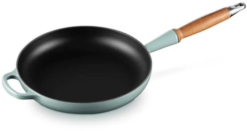 Koekenpan Signature met Houten handvat Ø26cm de Le Creuset en Sea Salt – photo produit