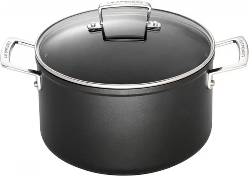 KOOKPAN RD HB TNS 24cm Glazen Deksel de Le Creuset en Noir – photo produit