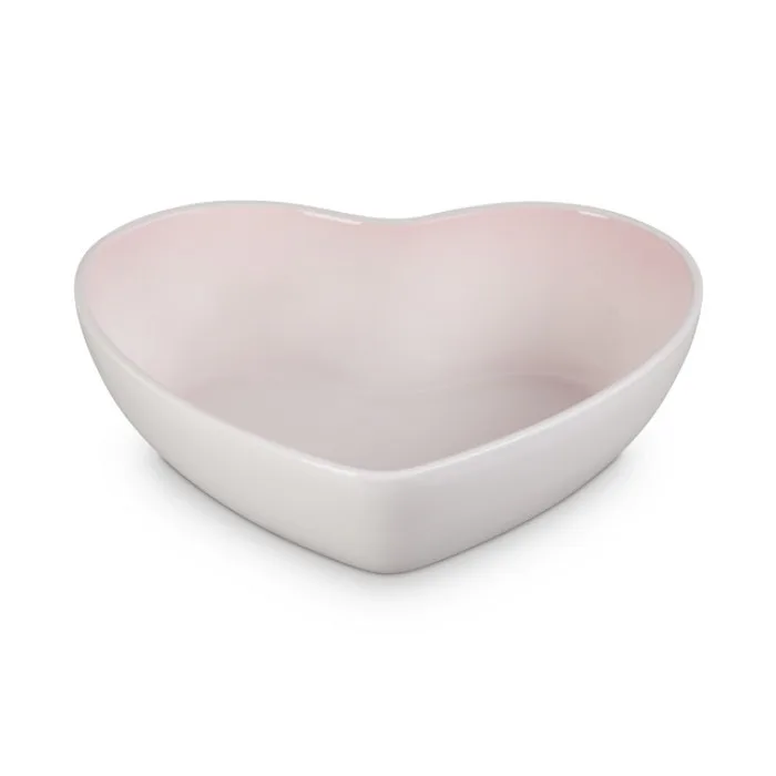 L' Amour - Serveerschaal hart 30cm Shell Pink van Le Creuset – productfoto