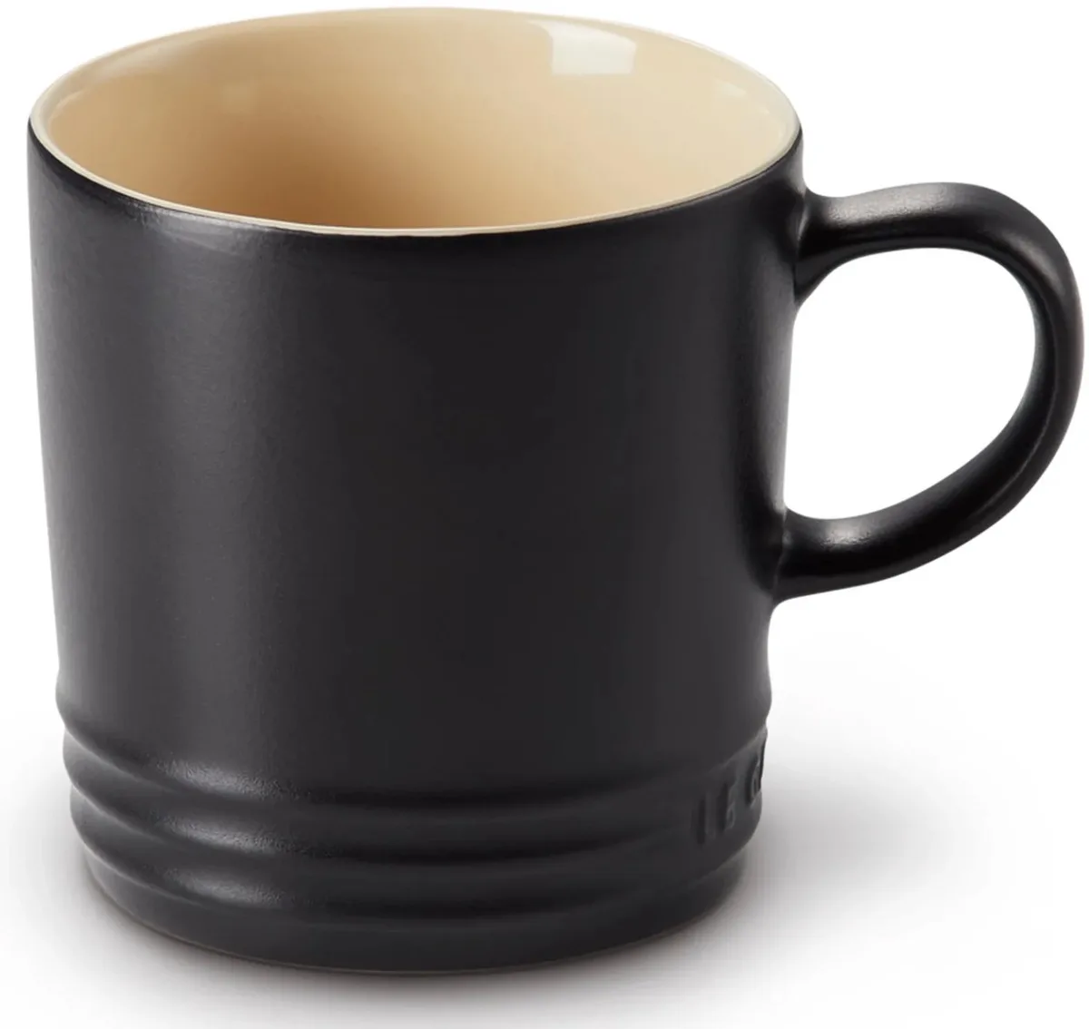 Vancouver - Beker Set/2 0,35L Zwart van Le Creuset in Mat Zwart – productfoto