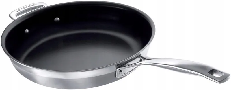Magnetik Koekenpan - Ø 28 cm - met anti-kleeflaag von Le Creuset in Rvs – Produktfoto