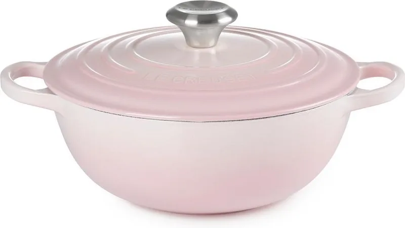 Marmite 24cm 3,1l by Le Creuset in Shell Pink – product photo