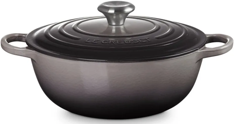 Marmite - 26 cm - 4,1 L - Inductie by Le Creuset in Flint – product photo