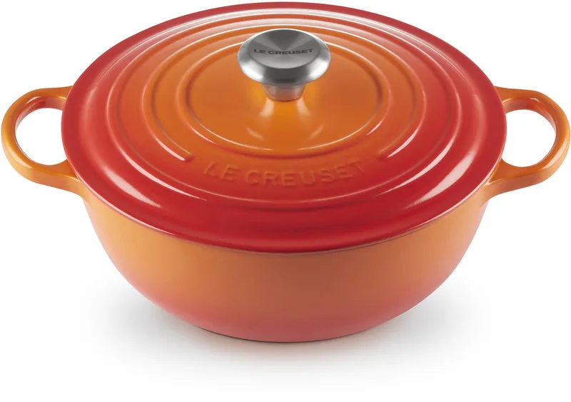Marmite - 26 cm - 4,1 L - Inductie by Le Creuset in Oranjerood – product photo