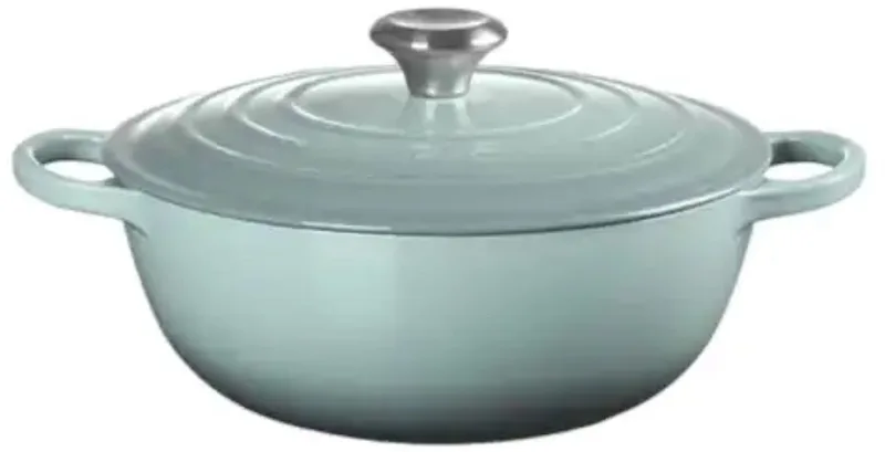 Marmite - 26 cm - 4,1 L - Inductie by Le Creuset in Sea Salt – product photo