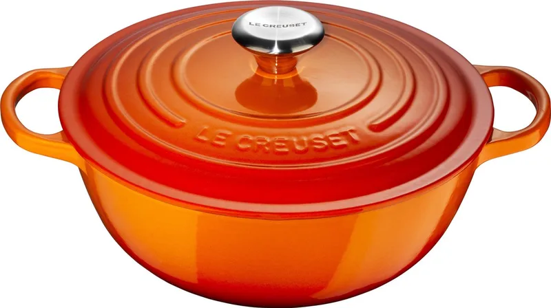 Marmite Braad/Stoofpan 28 cm by Le Creuset in Oranjerood – product photo
