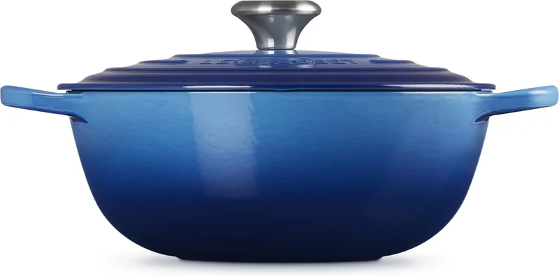 Marmite Braad/Stoofpan 28cm by Le Creuset in Azure – product photo