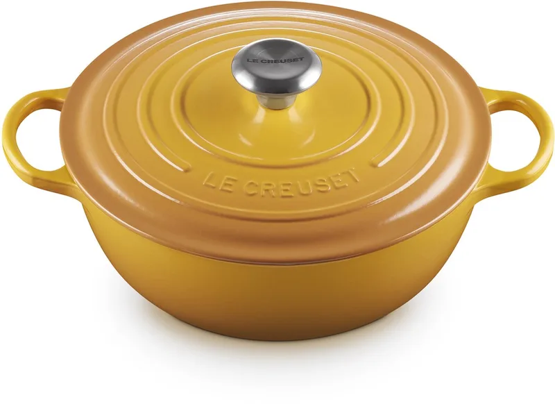 Marmite Braadpan 26 cm by Le Creuset in Nectar – product photo