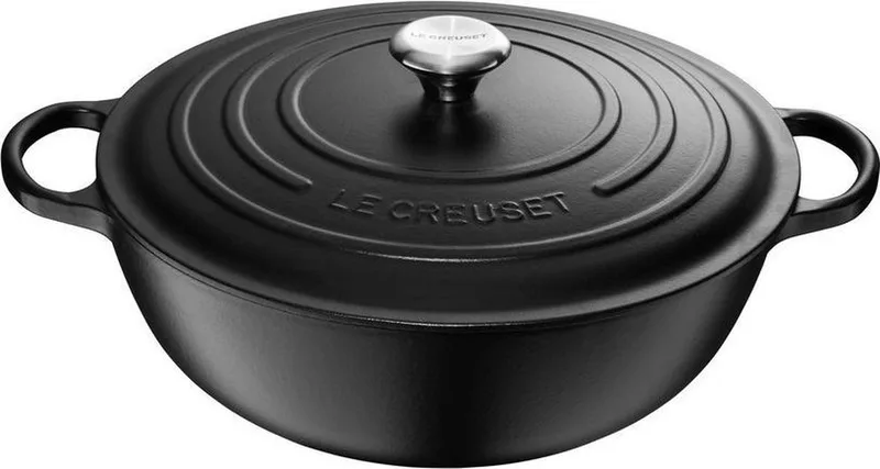 Marmite Braadpan 26 cm by Le Creuset in Black – product photo