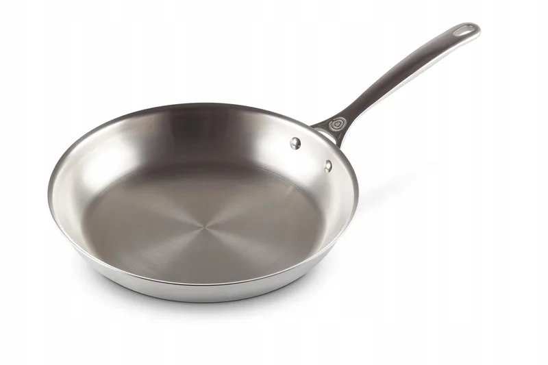 Merkloze Koekenpan 20 cm, 3-laags, Inductie Geschikt de Le Creuset en Rvs – photo produit
