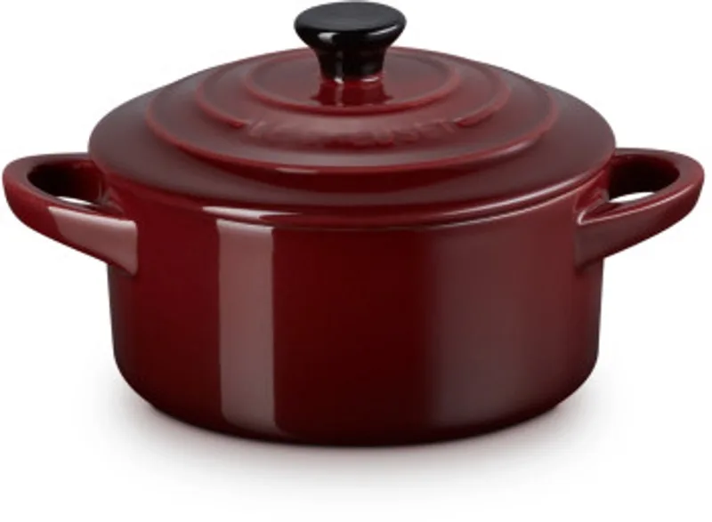 mini stoofpan 10cm - 0,25L Rhône by Le Creuset in Garnet – product photo