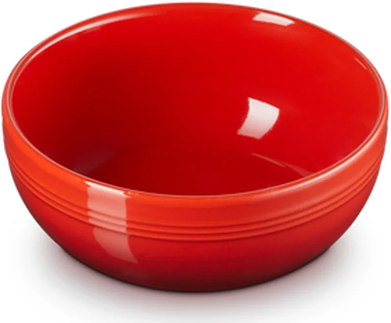 Ontbijtkom Coupe 16cm by Le Creuset in Kersenrood – product photo