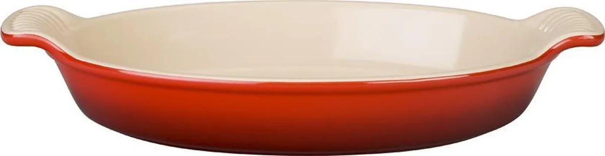 Ovenschaal - Ovaal - 35 × 28 cm de Le Creuset en Kersenrood – photo produit
