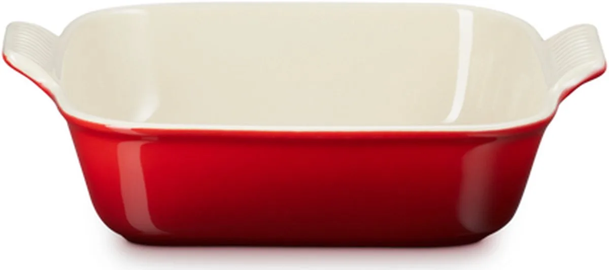 Ovenschaal - Vierkant - 23x23 Cm / 2,8 Liter van Le Creuset in Kersenrood – productfoto