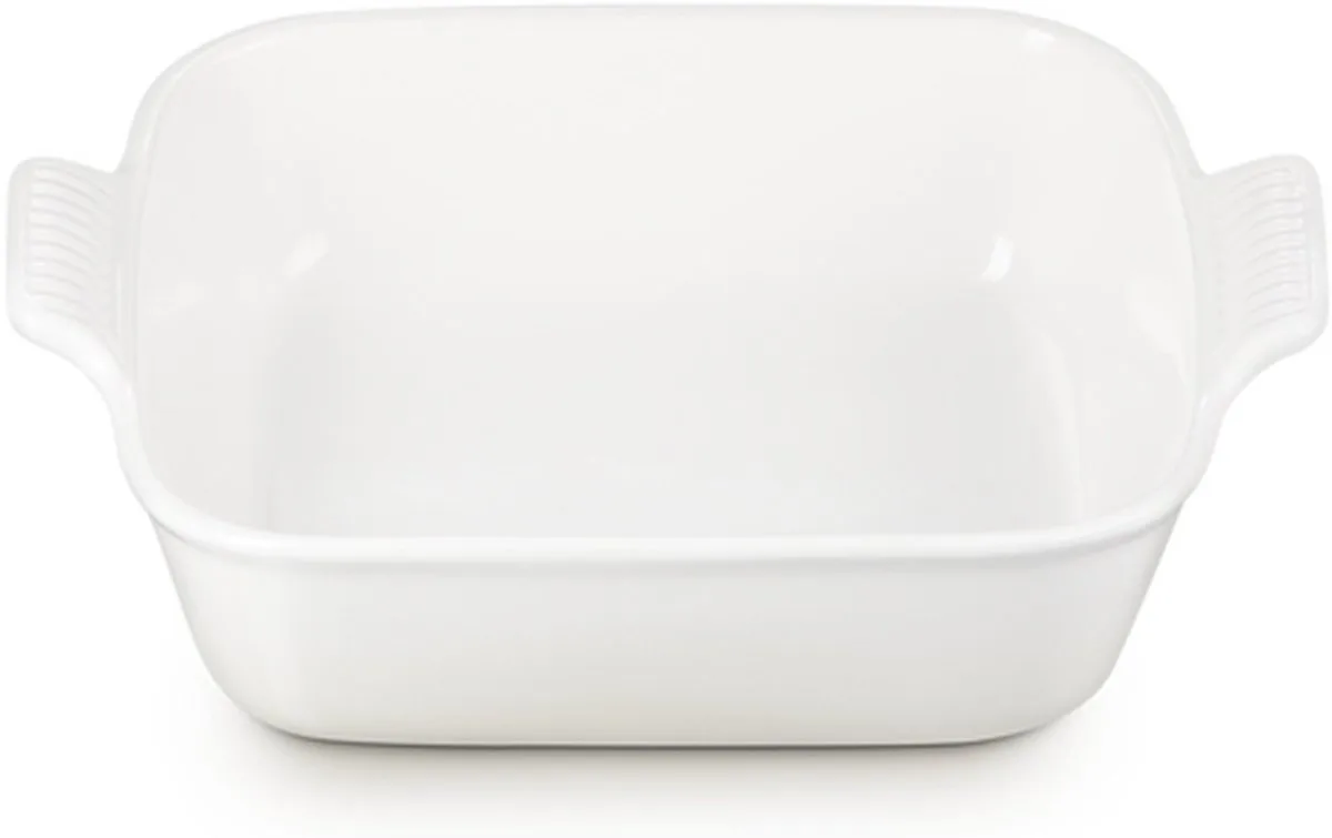 Ovenschaal - Vierkant - 23x23 Cm / 2,8 Liter - Meringue fra Le Creuset i Creme – produktbillede