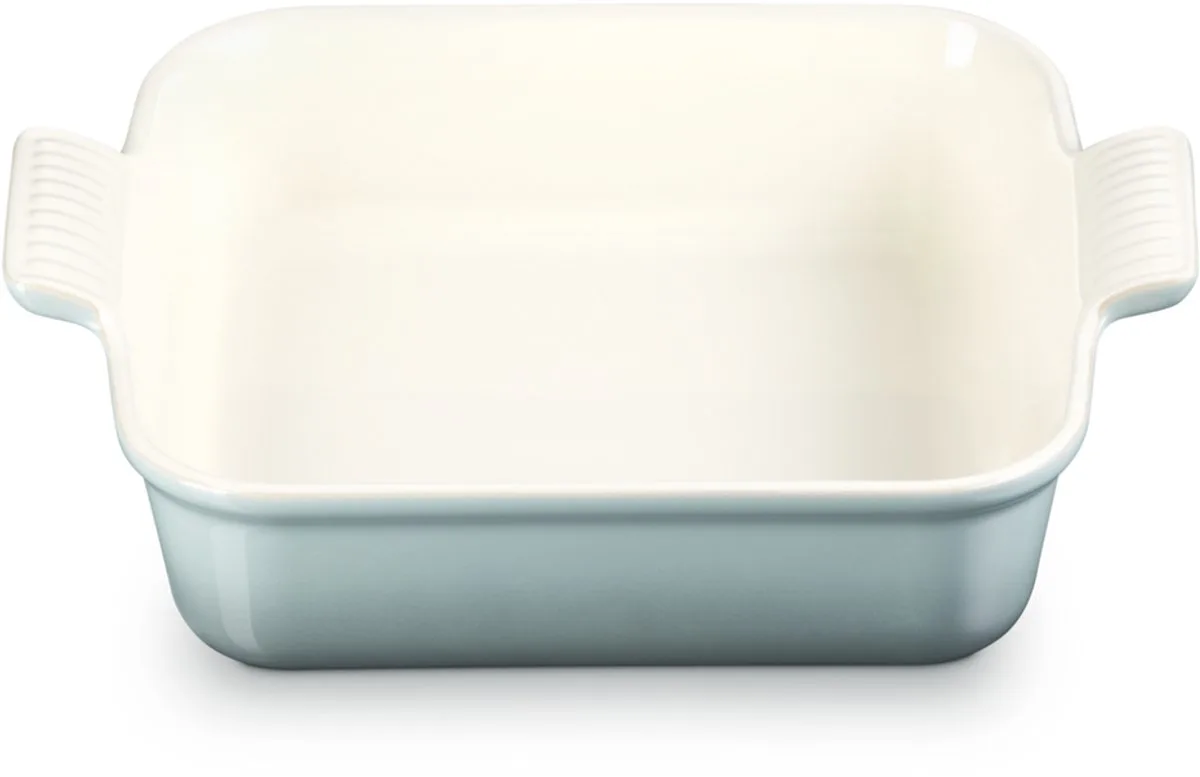 Ovenschaal - Vierkant - 23x23 Cm / 2,8 Liter - Sea Salt van Le Creuset in Grijs – productfoto
