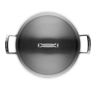 Provencaalse Hapjespan - Sauteuse - Les Forgées TNS - ø 28 cm / 5.4 liter - standaard anti-aanbaklaag de Le Creuset en Noir – photo produit 4 sur 5