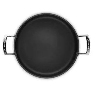 Provencaalse Hapjespan - Sauteuse - Les Forgées TNS - ø 28 cm / 5.4 liter - standaard anti-aanbaklaag de Le Creuset en Noir – photo produit 5 sur 5