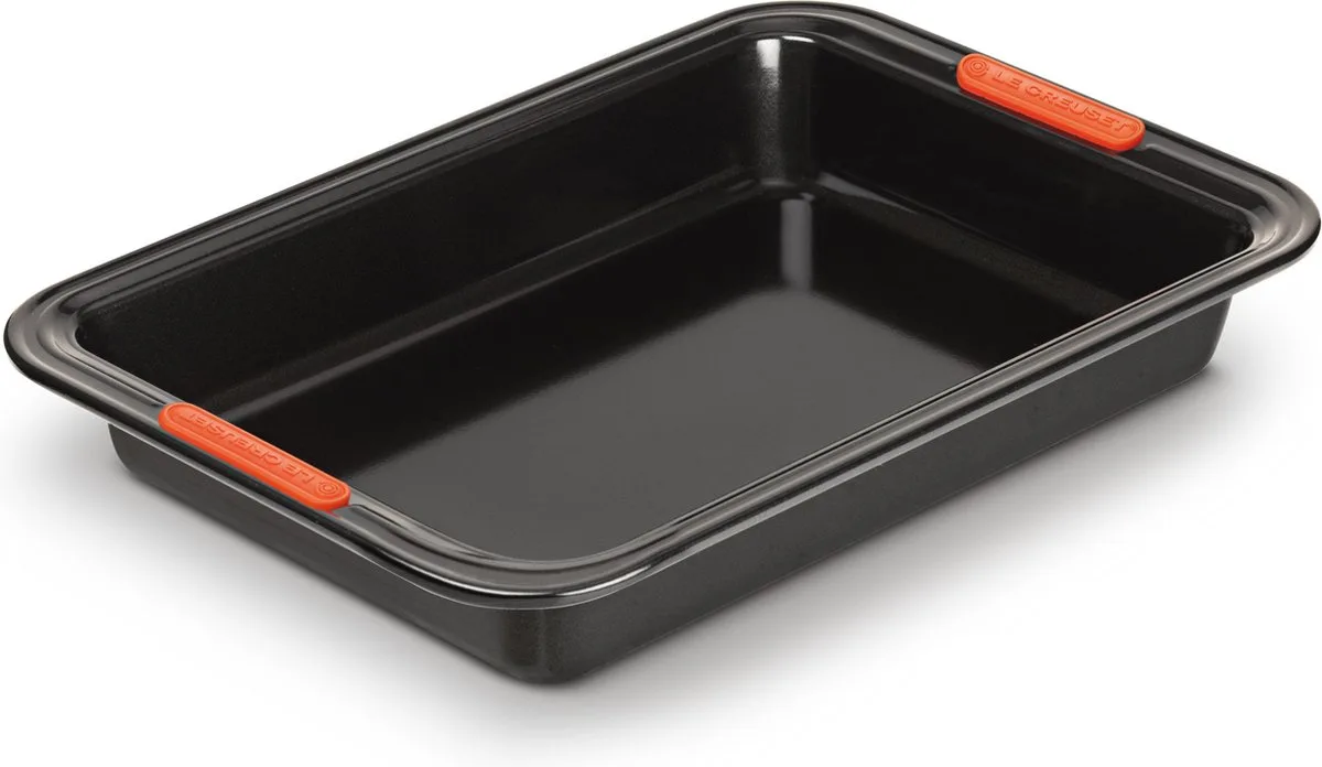 Rechthoekige Bakvorm - 33 cm van Le Creuset in Zwart – productfoto