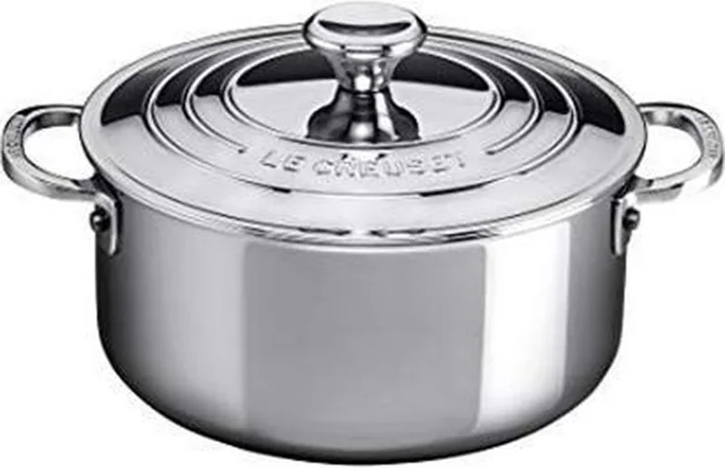 RVS PLUS Lage kookpan 5,3L - 24cm by Le Creuset in Silver – product photo