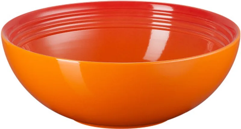 Saladeschaal - Oranjerood - ø 24 cm / 2.2 liter by Le Creuset in Orange – product photo