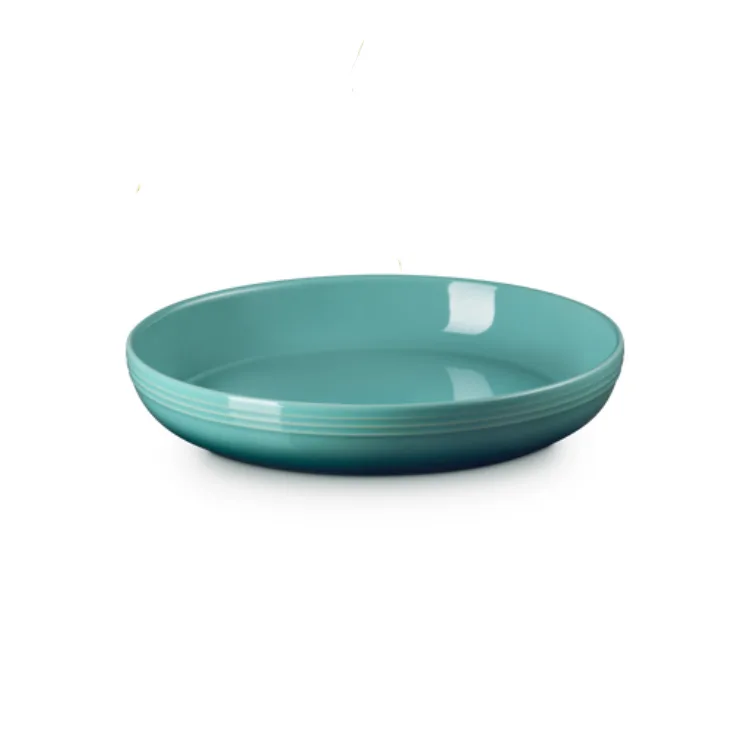 San Francisco - Diep bord Coupe 22cm Bleu Riviera fra Le Creuset – produktbillede