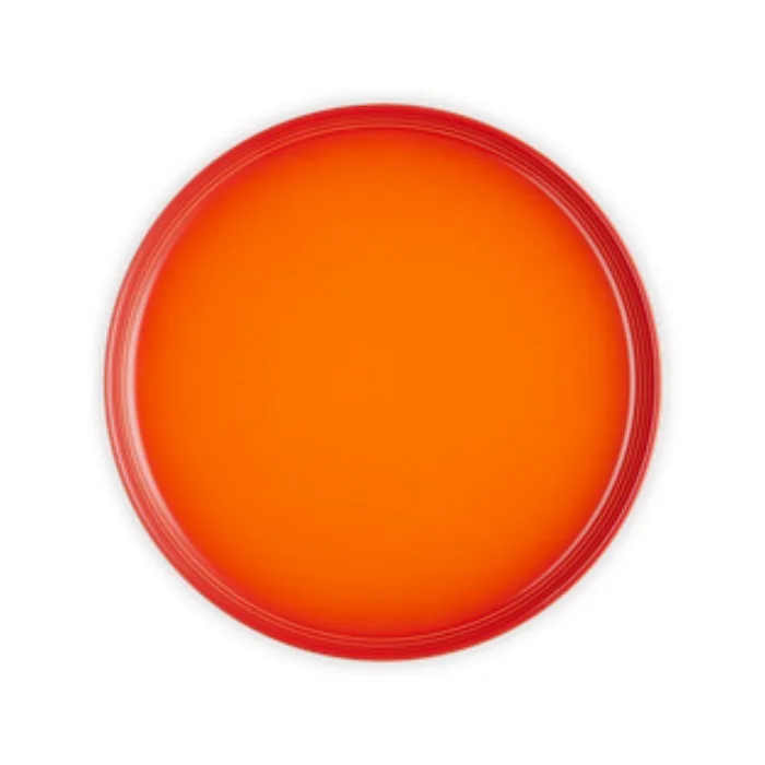 San Francisco - Dinerbord Coupe 27cm Oranjerood de Le Creuset – photo produit